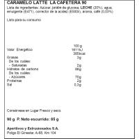 Caramelo latte LA CAFETERA, bolsa 90 g