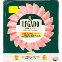 Delizias elaboradas con jamón ibérico ELPOZO LEGADO, sobre 130 g