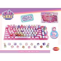 Clickeez Keyboard Mega pack, edad rec:+6 años CLICKEEZ