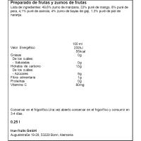 TRUE FRUITS smoothie orange, botila 250 ml