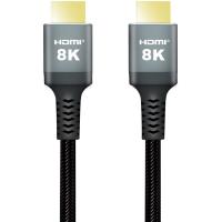 Cable HDMI 2.1 8K UHD reforzado 3 m negro 370321 METRONIC