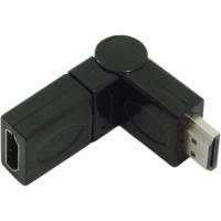 Adaptador Hdmi articulado hembra/macho - negro 360071 METRONIC Adaptador Hdmi articulado hembra/macho - negro 360071 METRONIC