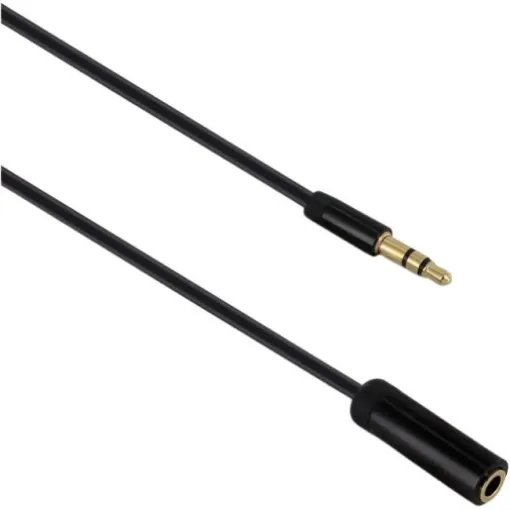 Prolongador audio Jack 3,5mm hembra/macho 1,5 m 370054 METRONIC