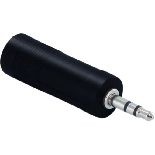 Adaptador Jack 6,3 mm hembra / 3,5 mm macho 360035 METRONIC