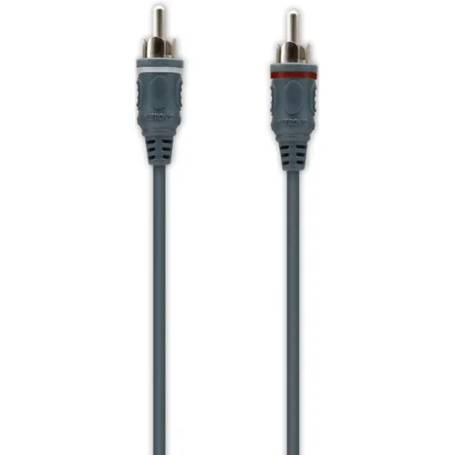 Cable audio 2 RCA macho/macho-1,2 m 370065 METRONIC
