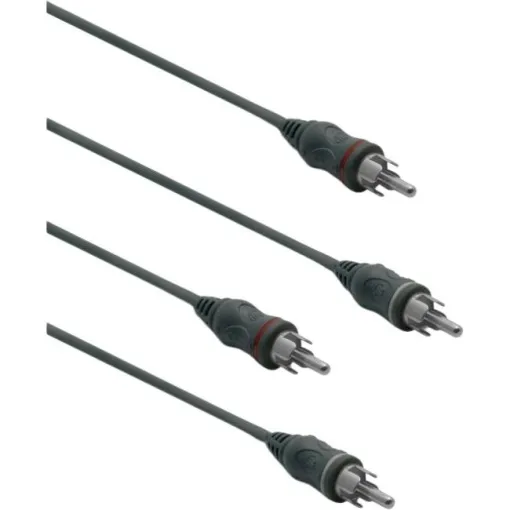 Cable audio 2 RCA macho/macho-1,2 m 370065 METRONIC Cable audio 2 RCA macho/macho-1,2 m 370065 METRONIC