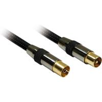 Cable coaxial blindado 9,52mm macho/hembra 1,5m 419001 METRONIC