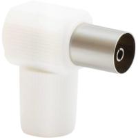 Toma acodada 9,52 mm - macho-blanco 338119 METRONIC