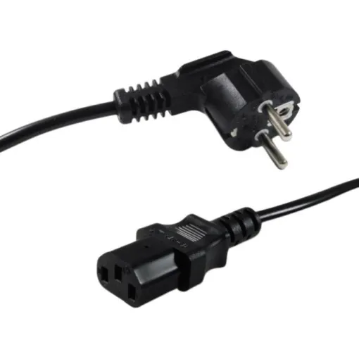 Cable alimentación tipo C13 - 2m - negro 370135 METRONIC