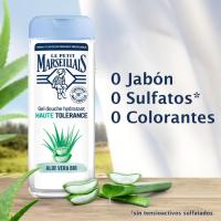 Gel aloe vera LE PETIT MARSEILLAIS, bote 400 ml