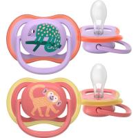 Chupete Ultra Air Mono 6-18 Meses AVENT, pack 2 uds