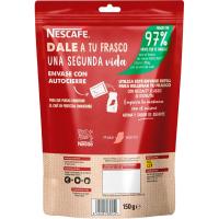 Café soluble classic descafeinado natural NESCAFÉ, bolsa 150 g