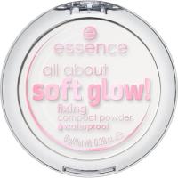 Polvos compacto waterprof All About Soft Glow! ESSENCE, 1 ud Polvos compacto waterprof All About Soft Glow! ESSENCE, 1 ud