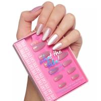 Uñas postizas press on What the Fake 01 Glazed ESSENCE, 1 ud