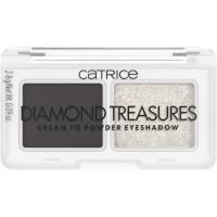 Sombras crema a polvo Diamond Treasures 30 Smokey CATRICE, 1 ud