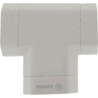 Adaptador enchufe blanco 3 tomas Slim trasmuelbe, 10A, 50623 OSCA CONNECT