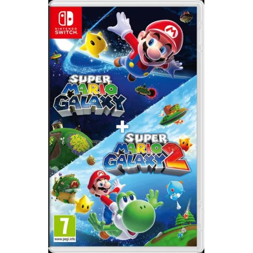 Juego para Nintendo Switch 2, Super Mario Galaxy + Super Mario Galaxy 2 NINTENDO