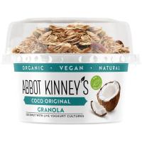 Postre de coco con granola bio ABBOT KINNEY'S, tarrina 145 g Postre de coco con granola bio ABBOT KINNEY'S, tarrina 145 g