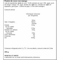 Postre de coco con mango bio ABBOT KINNEY'S, tarrina 350 g
