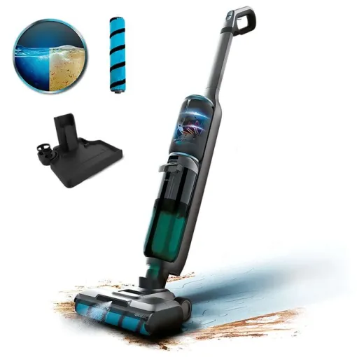 Aspirador escoba, 250W, FreeGo Wash&Vacuum Spray CECOTEC