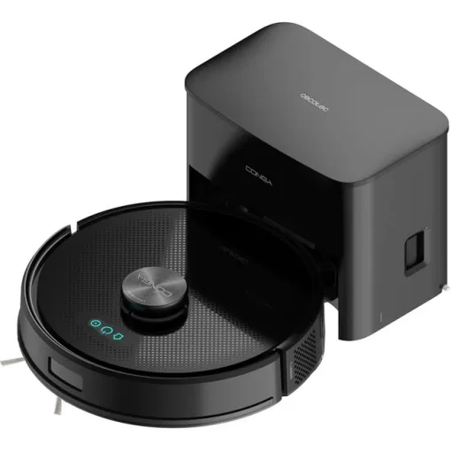 Robot aspirdor con base autovaciado, 5000Pa,Conga Y50 CECOTEC