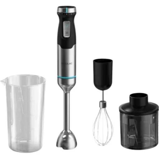 Batidora mano, 2300W, Power Pulsar 2300MAX Cream&Crush CECOTEC