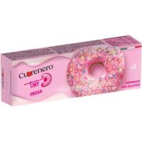 Donuts sabor fresa sin gluten TINY, caja 111 g Donuts sabor fresa sin gluten TINY, caja 111 g