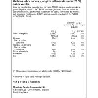 Galleta Gingerbread OREO, paquete 154 g