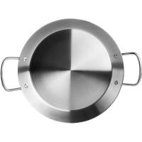 Paellera de acero inoxidable sin antiadherente  5ply Element IBILI, Ø42 cm