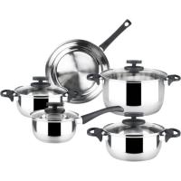 Batería de acero inoxidable, todos los fuegos, Style MAGEFESA, 9 piezas Batería de acero inoxidable, todos los fuegos, Style MAGEFESA, 9 piezas