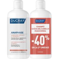 Champú anticaída reactiva DUCRAY ANAPHASE, pack 2x400 ml