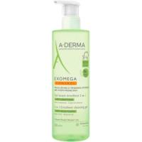 Gel limpiador 2en1 ADERMA EXOMEGA CONTROL, dosificador 500 ml