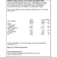 Helado cookies&cocoa HAAGEN DAZS, tarrina 420 ml