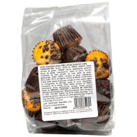 Mini magdalena rellena de chocolate GIMAR, bolsa 240 g