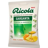 Caramelo balsámico de miel y limón Garganta RICOLA, bolsa 70 g Caramelo balsámico de miel y limón Garganta RICOLA, bolsa 70 g