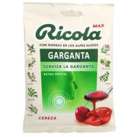 Caramelo balsámico cereza sore Throat RICOLA, bolsa 70 g Caramelo balsámico cereza sore Throat RICOLA, bolsa 70 g