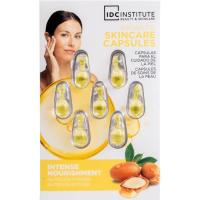 Cápsulas faciales nutritivas con aceite de argán IDC, caja 7 uds