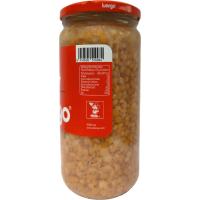 Lenteja cocida xl LUENGO, frasco 600 g