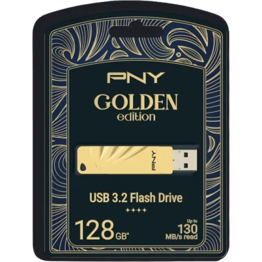 Pendrive USB 3.2 128GB Golden Edition PNY Pendrive USB 3.2 128GB Golden Edition PNY