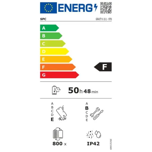 Tablet gris 4+64 GB, Gravity 6 SPC