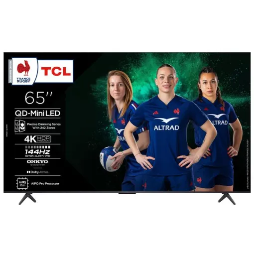 Televisor QLED Miniled 65" 4K, Ultra HD Smart 65C6K TCL