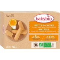 Galleta dentición BABYBIO, caja 120 g