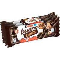 Barritas de chocolate negro T2 KINDER BUENO, pack 3x43 g Barritas de chocolate negro T2 KINDER BUENO, pack 3x43 g