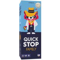 Juego de cartas Quick stop Family, edad rec:+6 años ASMODEE