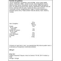 Galletas sabores surtido REGLERO, caja 225 g