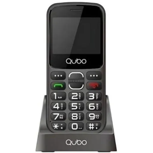 Teléfono móvil solo voz negro, X-230 BKC 4G QUBO Teléfono móvil solo voz negro, X-230 BKC 4G QUBO
