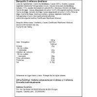 Lingotes de avellana CORAL, bolsa 229 g