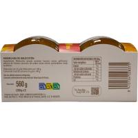 Mermelada de melocotón LA VIEJA FÁBRICA, pack 2x280 g