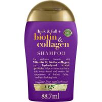 Champú biotina y colágeno OGX, bote 88 ml