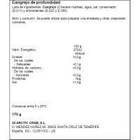 Cangrejo de profundidad DEEP SEA RED CRAB, tarrina 110 g